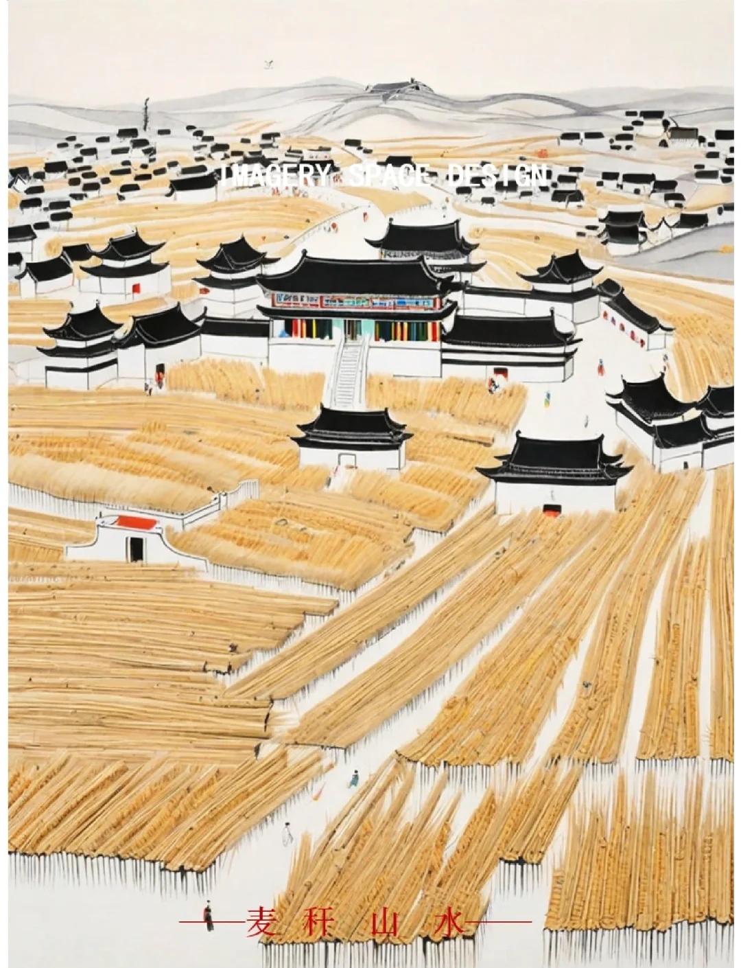 "秸"盡其用,點(diǎn)稈成"金"&mdash;&mdash;麥吉桿畫 麥稈畫又稱麥草畫,麥燙畫,麥秸畫